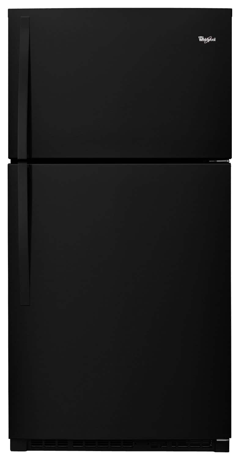 Whirlpool - 21.3 Cu. Ft. Top-Freezer Refrigerator - Black product image