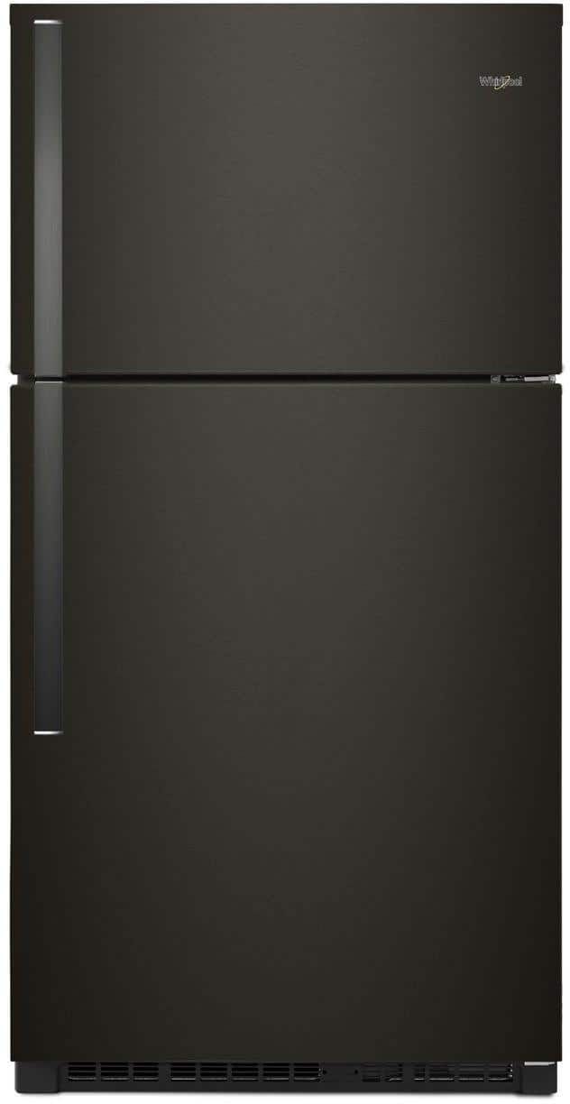 Whirlpool - 21.3 Cu. Ft. Top-Freezer Refrigerator - Black Stainless Steel product image