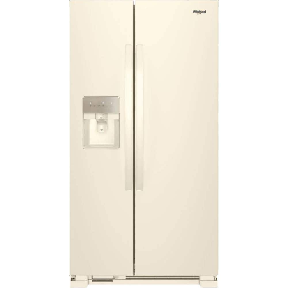 Whirlpool - 21.4 Cu. Ft. Side-by-Side Refrigerator - Biscuit product image