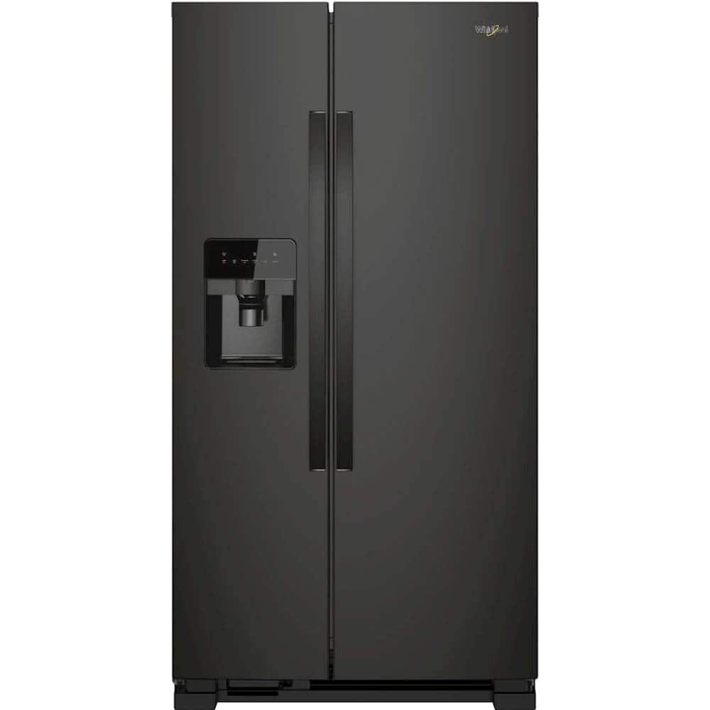 Whirlpool - 21.4 Cu. Ft. Side-by-Side Refrigerator - Black product image