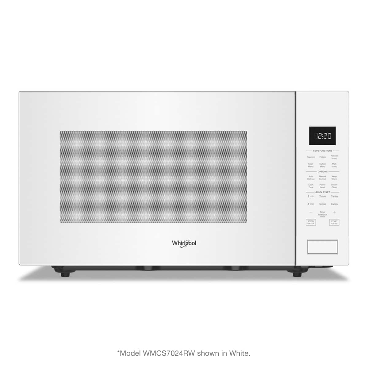Whirlpool - 2.2 Cu. Ft. Countertop Microwave with Sensor Cooking - Stainless Steel product image