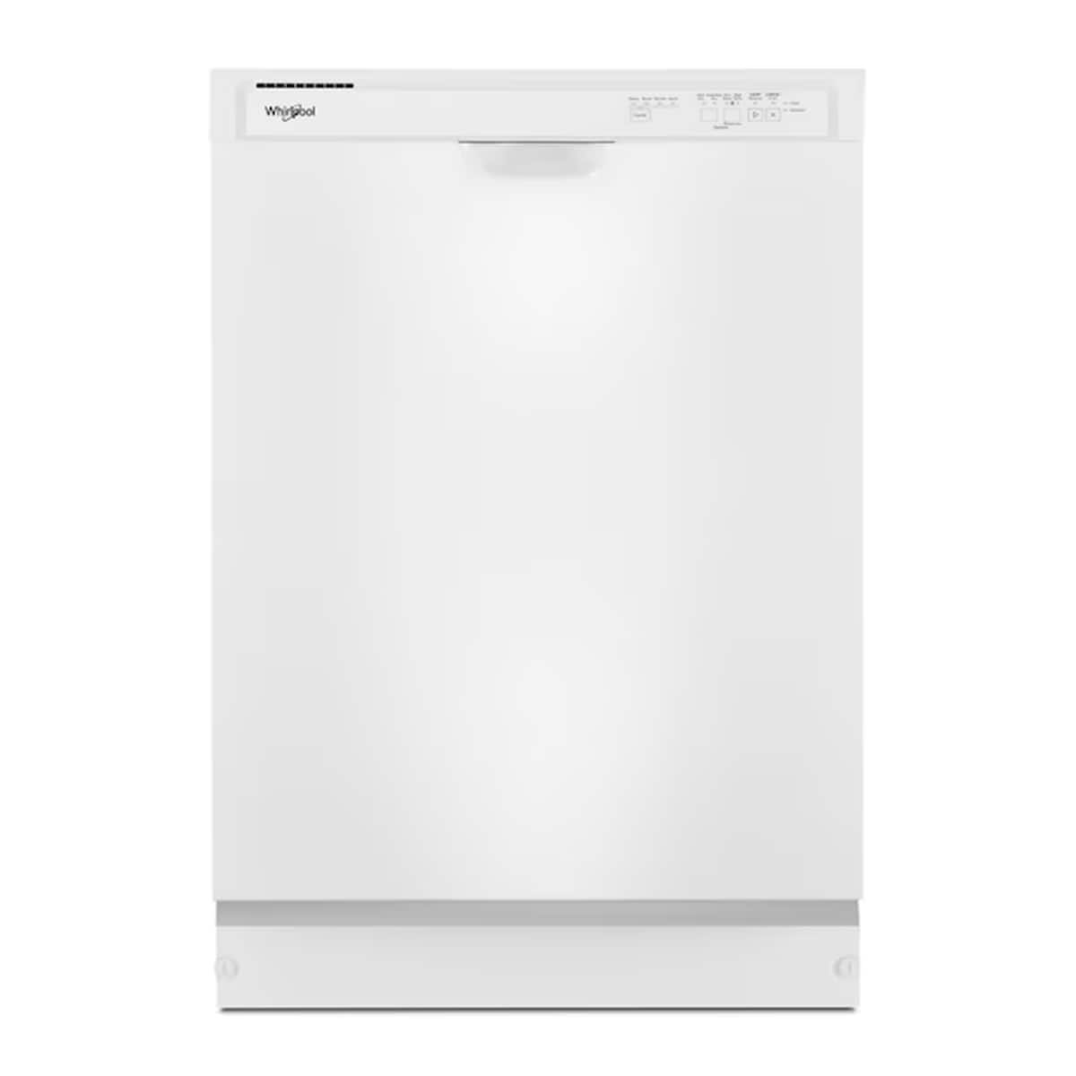 Whirlpool - 24" Front Control Built-In Dishwasher with Boost Cycle and 57 dBA - White product image