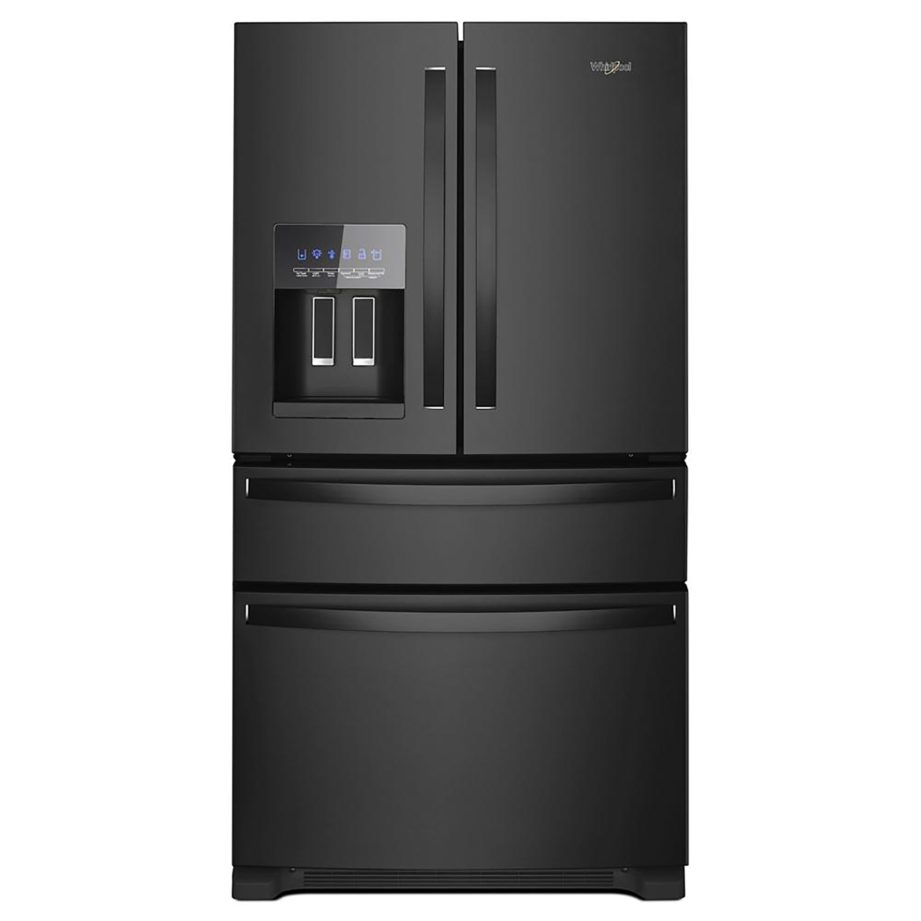 Whirlpool - 24.5 Cu. Ft. French Door Refrigerator with Two-Tier Freezer Storage - Black product image