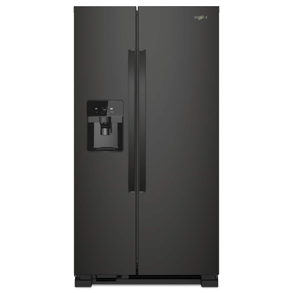 Whirlpool - 25 Cu Ft. Wide Side-by-Side Refrigerator - Black product image