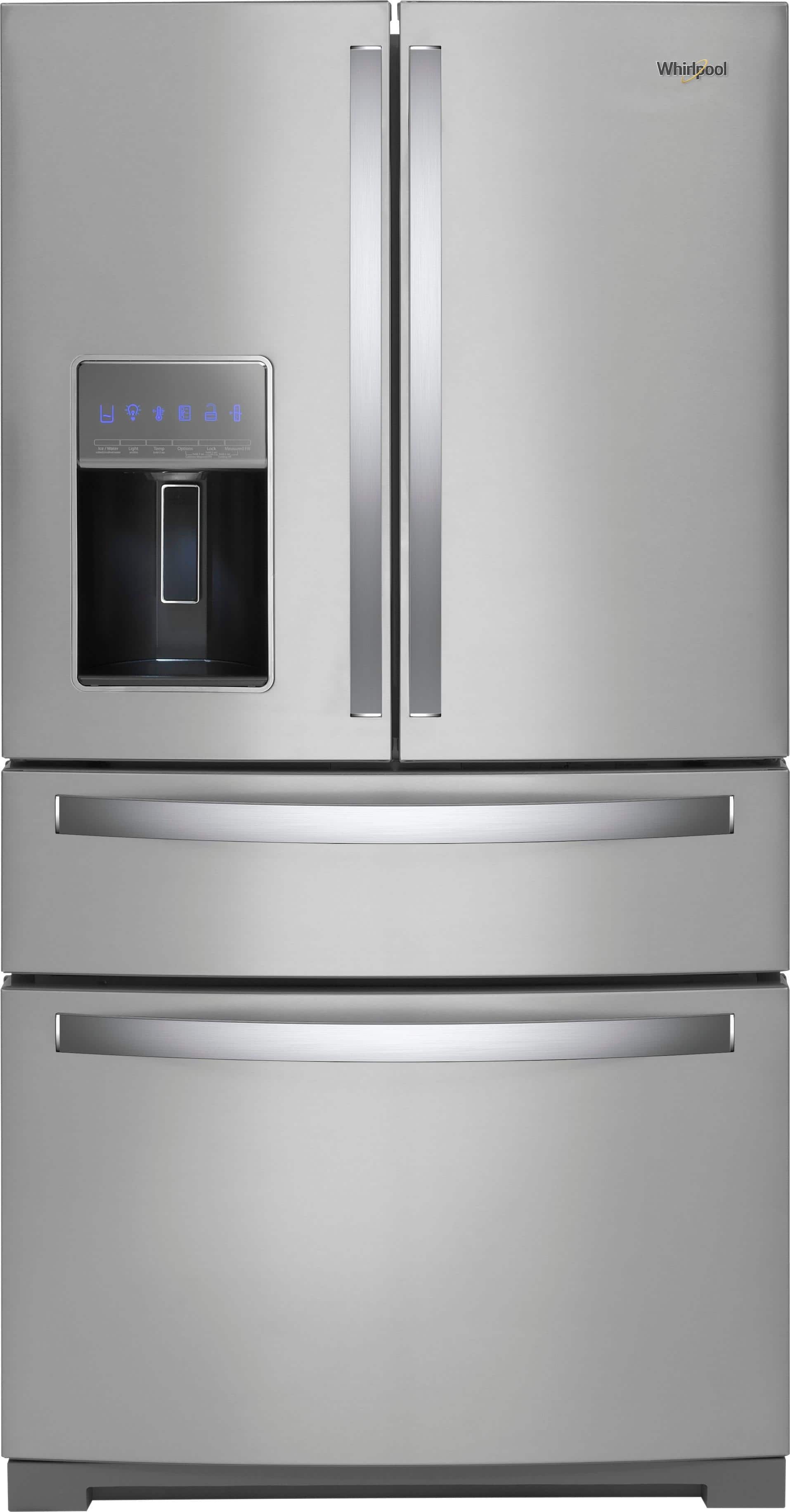Whirlpool - 26.2 Cu. Ft. 4-Door French Door Refrigerator - Stainless Steel product image
