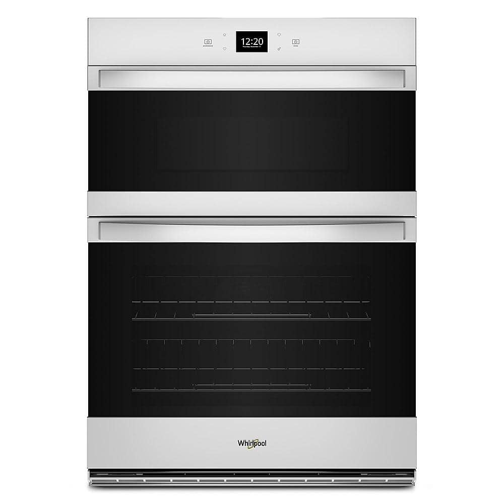 Whirlpool - 27" Smart Built-In Electric Combination Wall Oven with Air Fry - White product image