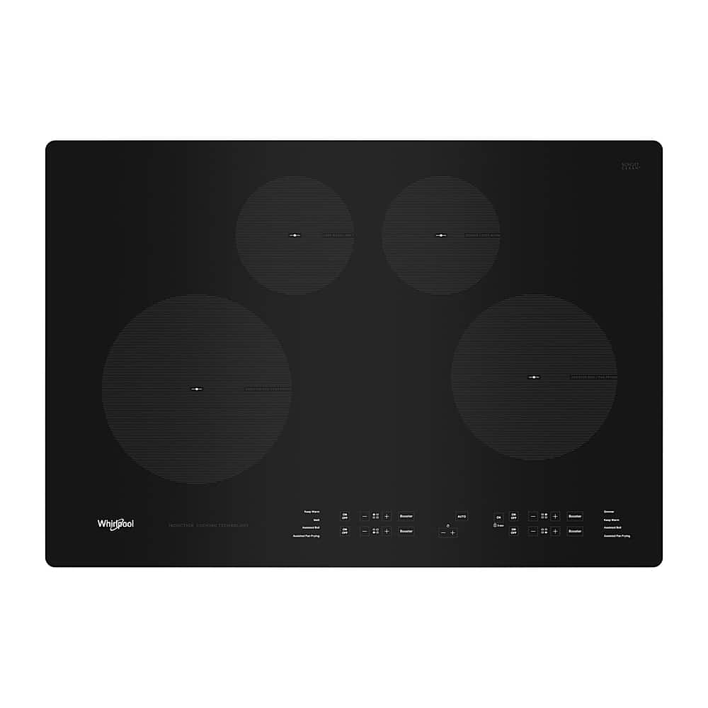 Whirlpool - 30" Built-In Electric Induction Cooktop with 4 Elements with Quick Cleanup - Black product image
