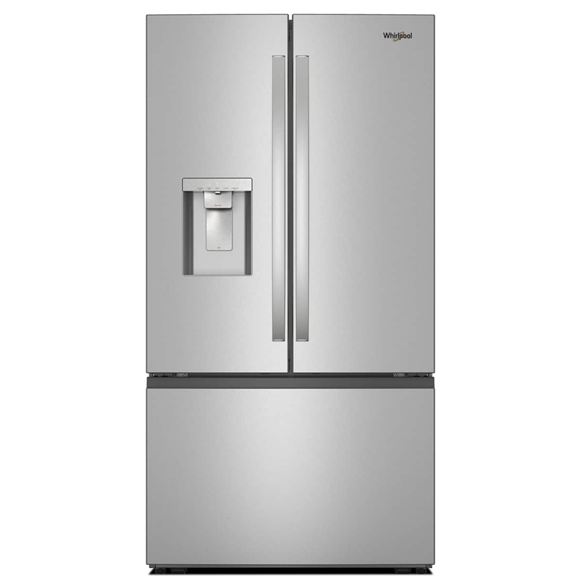 Whirlpool - 30 Cu. Ft. French Door Refrigerator with Dual Ice Makers - Fingerprint-Resistant Stainless Finish product image
