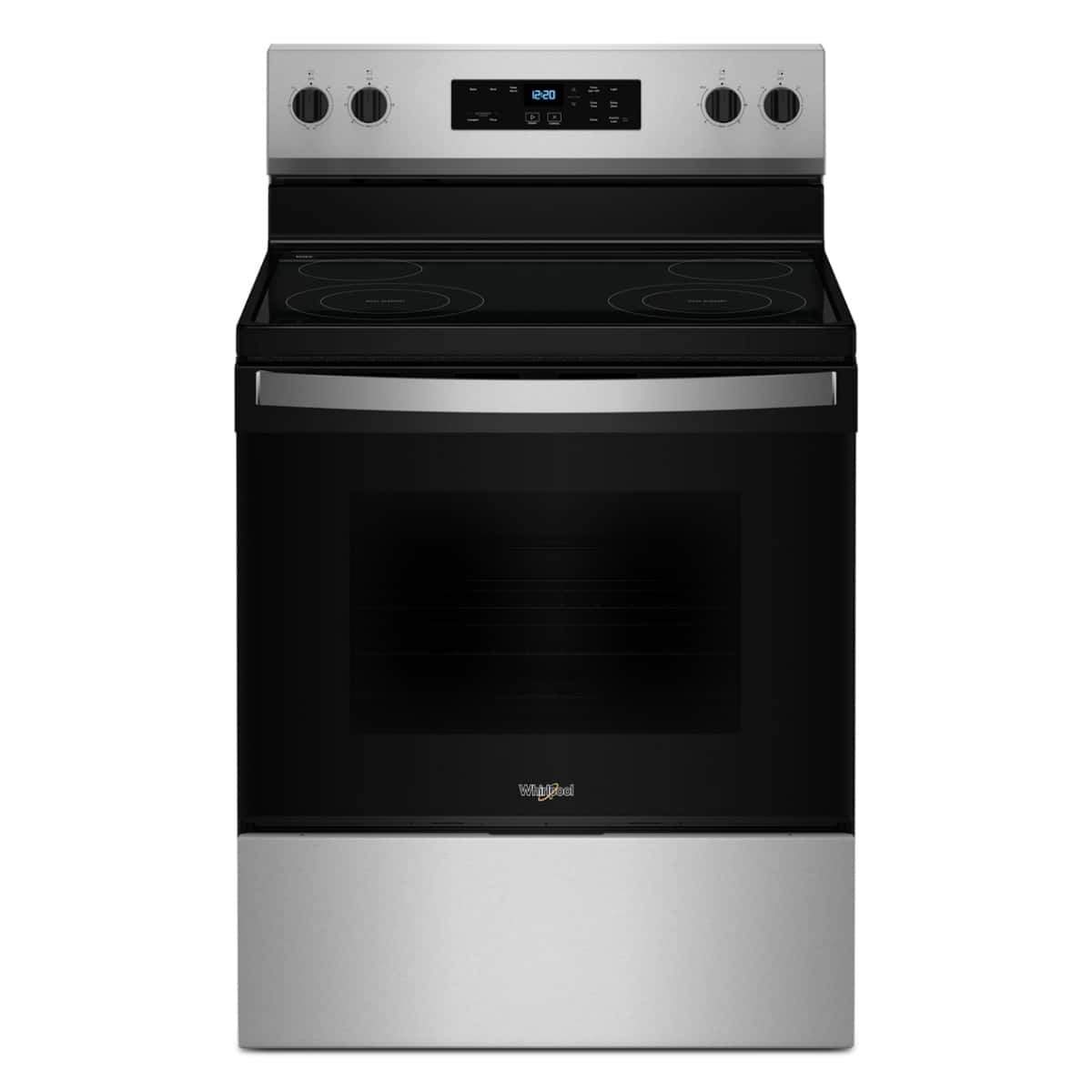 Whirlpool - 30-inch Electric Range with No Preheat Mode - Stainless Steel product image