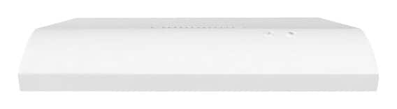 Whirlpool - 30 inches - Externally Vented - Under cabinet Range Hood - White product image