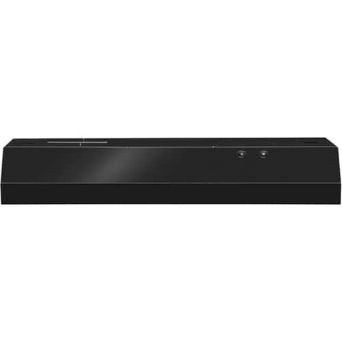 Whirlpool - 30 inches - Externally Vented - Wall Range Hood - Black product image