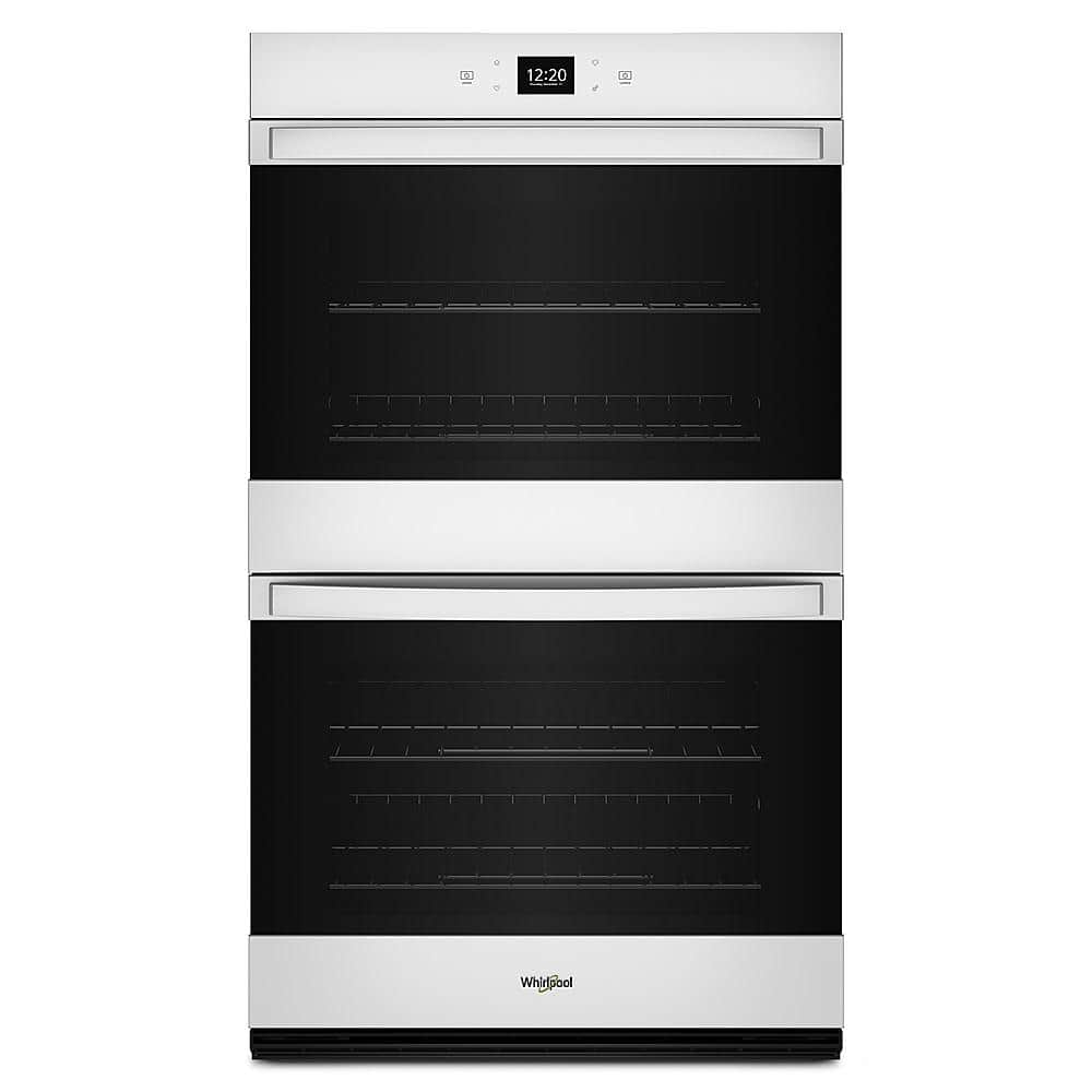 Whirlpool - 30" Smart Built-In Electric Convection Double Wall Oven with Air Fry - Black product image
