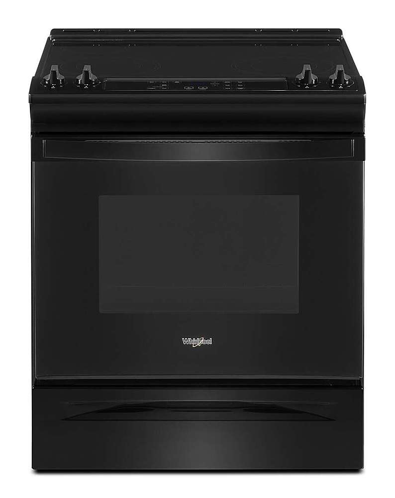 Whirlpool - 4.8 Cu. Ft. Slide-In Electric Range - Black product image