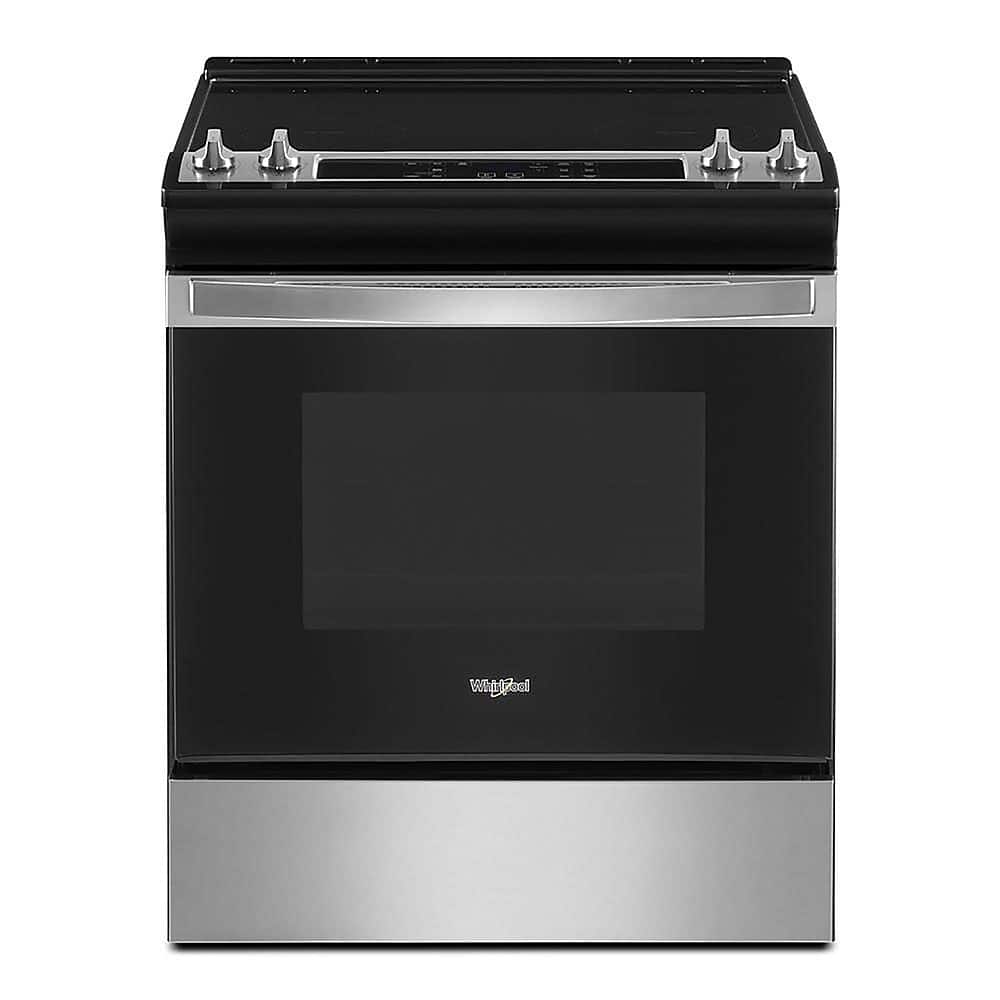 Whirlpool - 4.8 Cu. Ft. Slide-In Electric Range - Stainless Steel product image