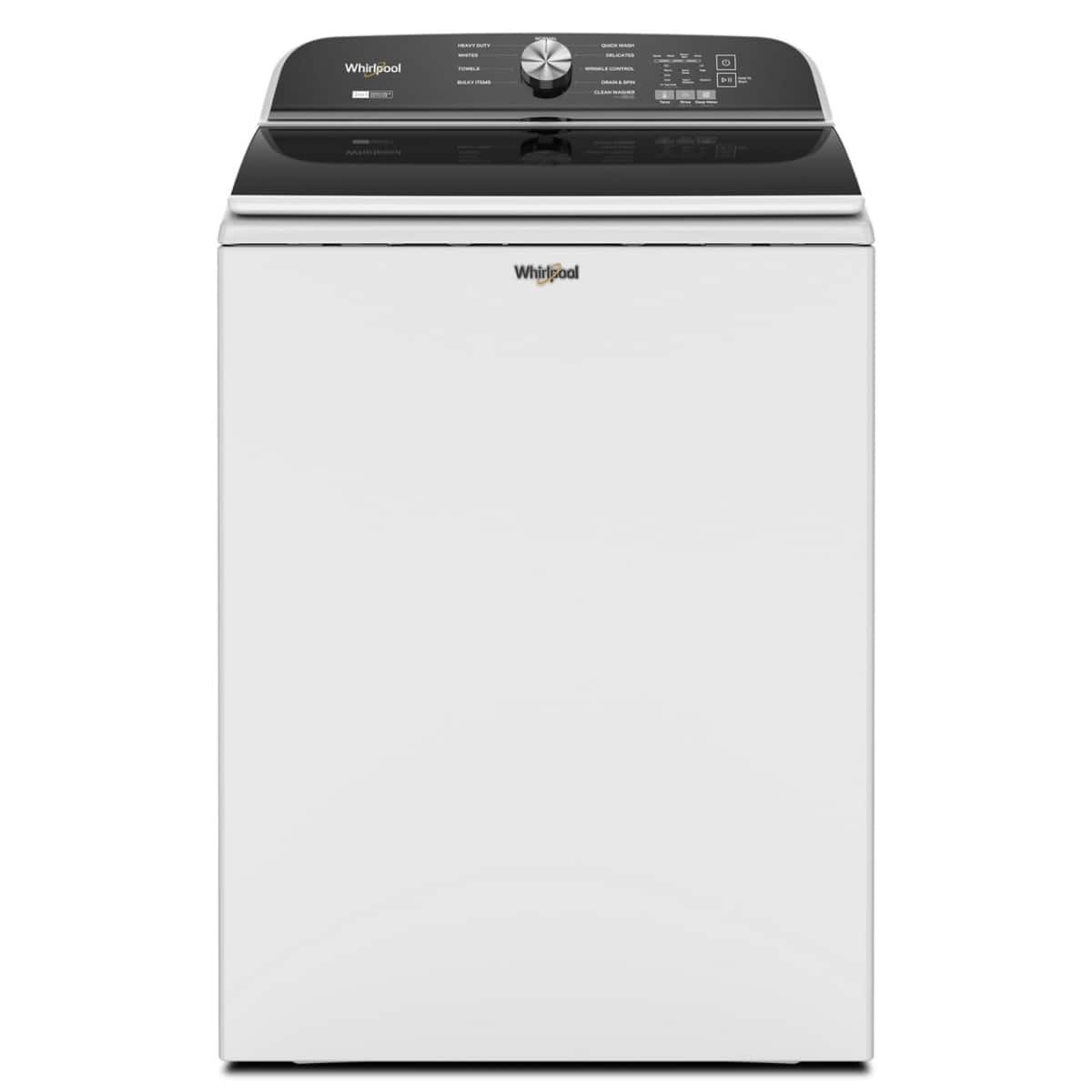 Whirlpool - 5.3 Cu. Ft. High Efficiency Top Load Washer with 2 in 1 Removable Agitator - Volcano Black product image