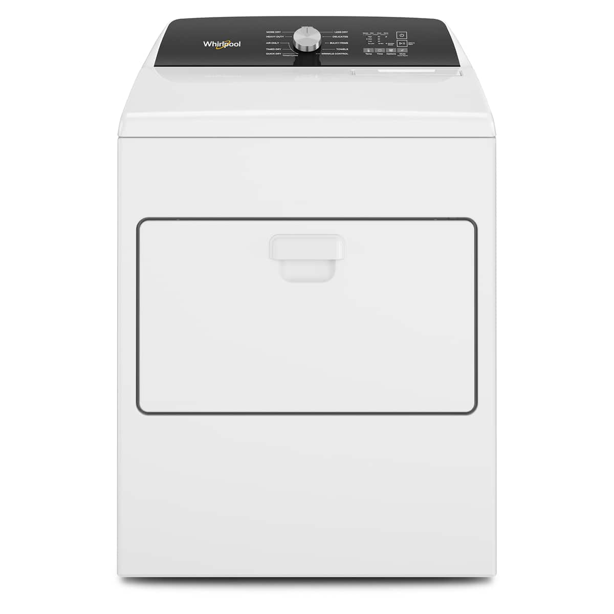Whirlpool - 7.0 Cu. Ft. Electric Dryer with Moisture Sensing - White product image