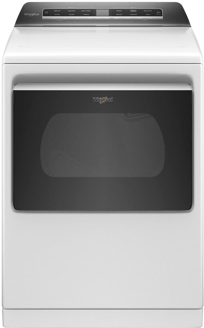 Whirlpool - 7.4 Cu. Ft. Gas Dryer with Steam and Advanced Moisture Sensing - White product image