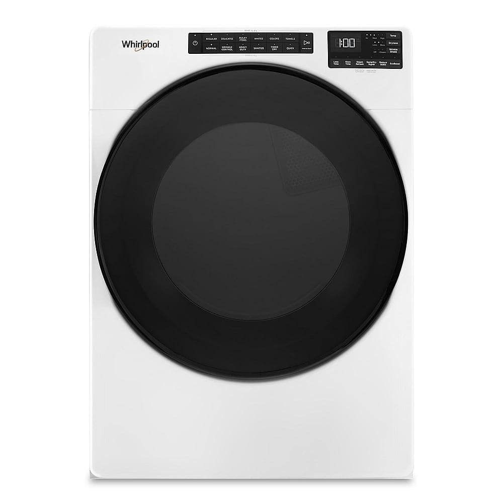 Whirlpool - 7.4 Cu. Ft. Stackable Gas Dryer with Wrinkle Shield Plus Option - White product image
