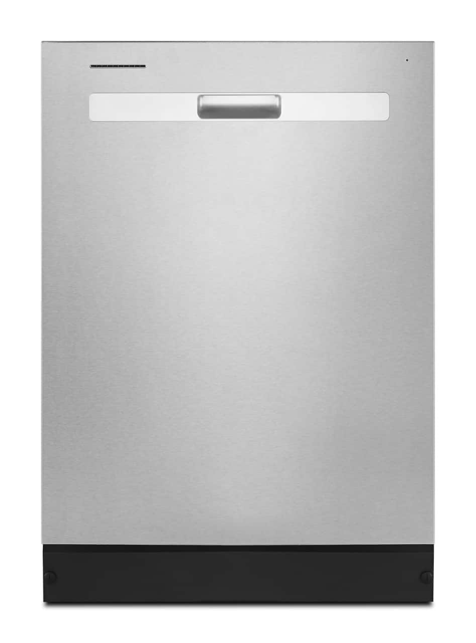 Whirlpool - Quiet Dishwasher with Boost Cycle and Pocket Handle .- Fingerprint Resistant - Stainless Steel - Stainless Steel…