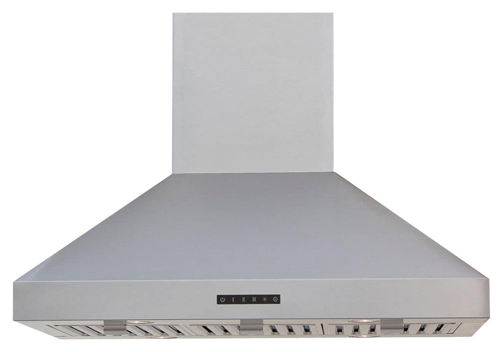 Windster Hoods - 30 inches - Convertible - Island Range Hood - Stainless Steel product image