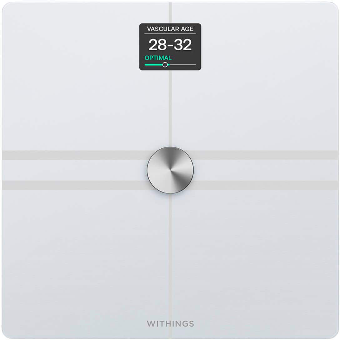 Withings - Body Comp Complete Body Analysis Smart Wi-Fi Scale - White product image