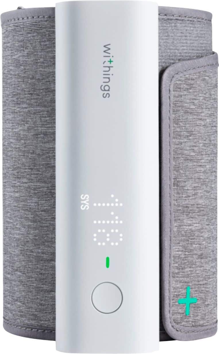 Withings - BPM Connect - Wi-Fi Smart Blood Pressure Monitor - White/Gray product image