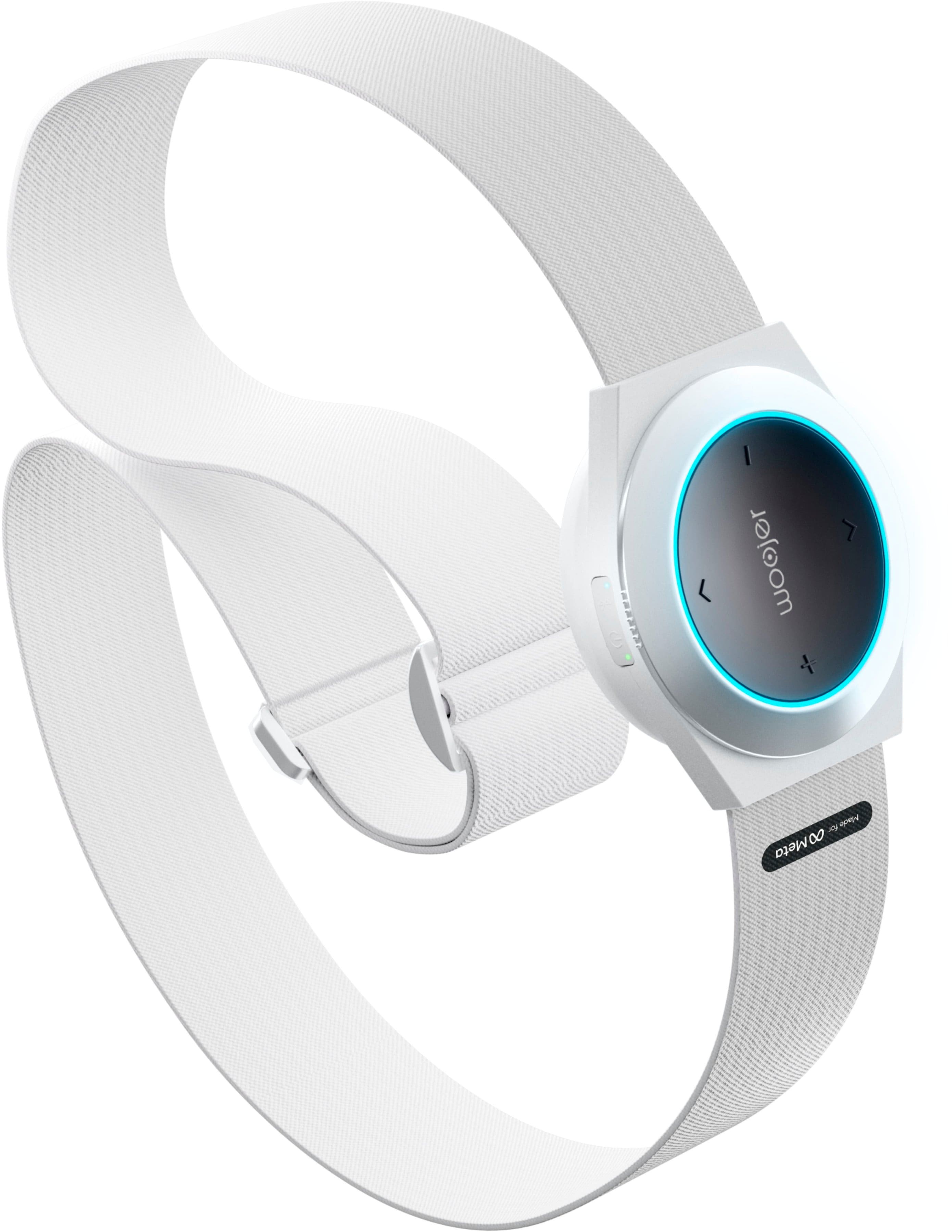 Woojer - Made for Meta High-Fidelity Haptic Body Strap 3 - for VR, Games, Music, Movies, and Wellness - White product image