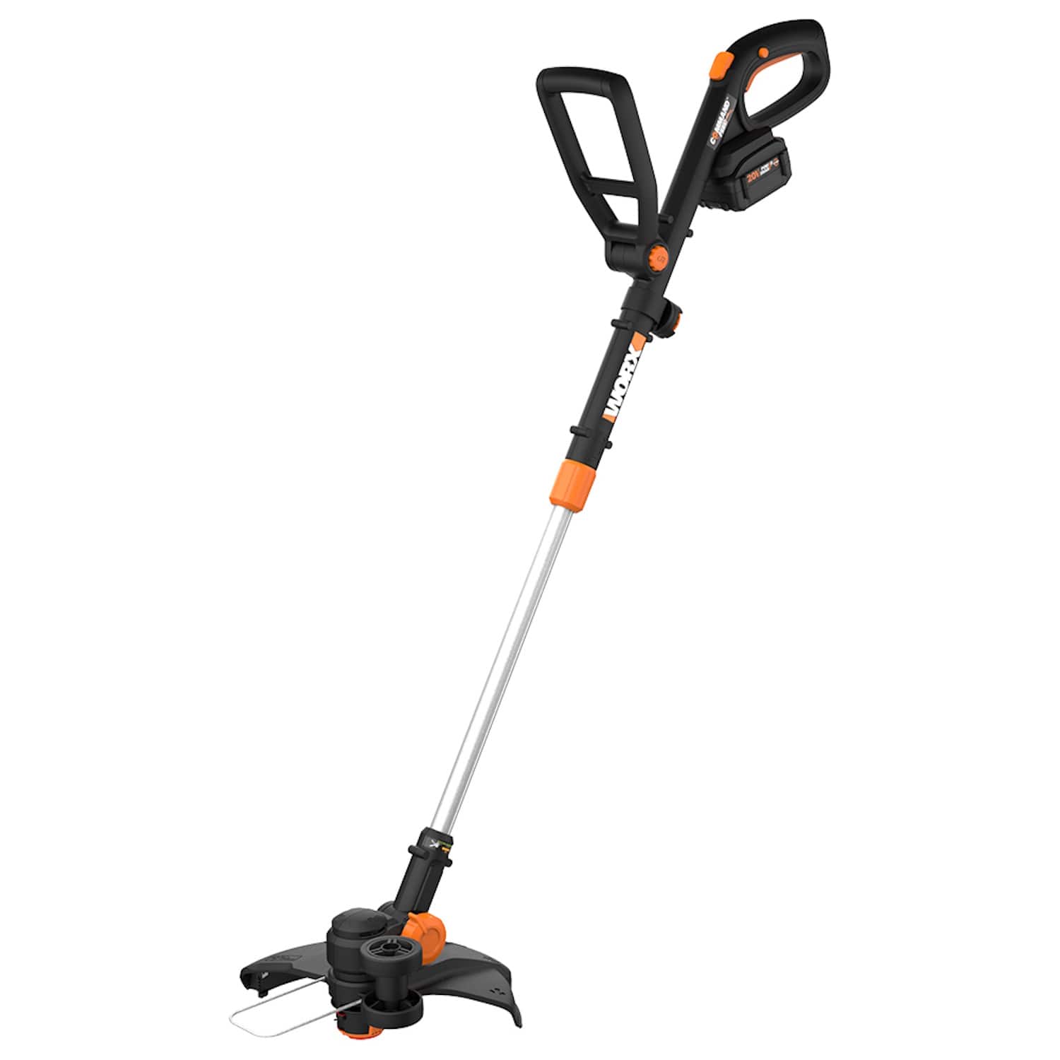WORX - 20V 12" Brushless Cordless String Trimmer (1 x 4.0Ah and 1 x Charger) - Black product image