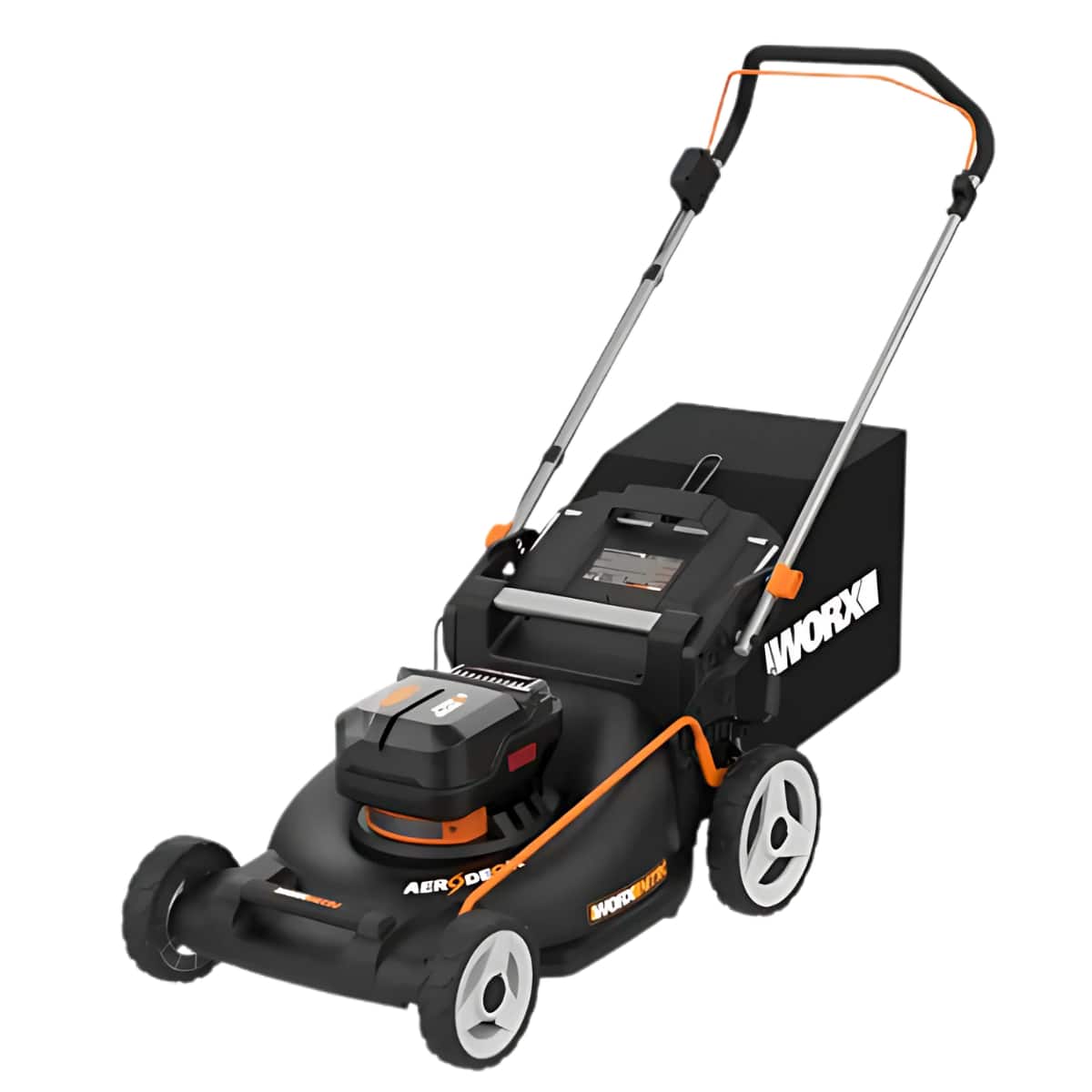 WORX - Nitro WG752 40V Power Share PRO 21" Cordless Push Lawn Mower (Batteries & Charger Included) - Black product image
