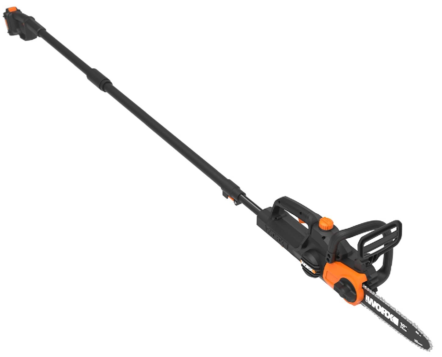 WORX - WG323 20V 10" Cordless Pole Chainsaw with Auto-Tension (1 x 2.0 Ah Battery and 1 x Charger) - Black product image