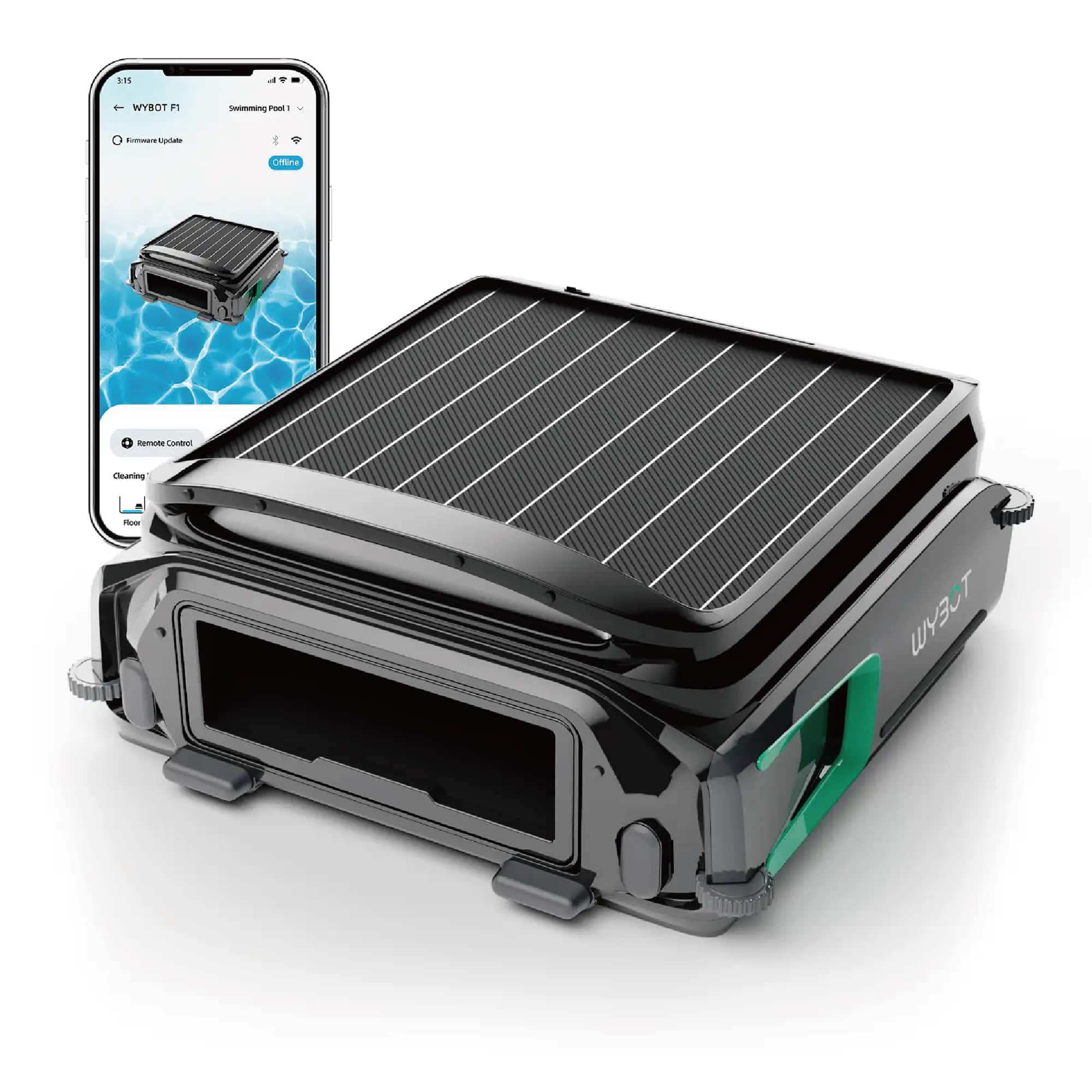 Wybot - F1 Robotic Pool Skimmer - Black product image