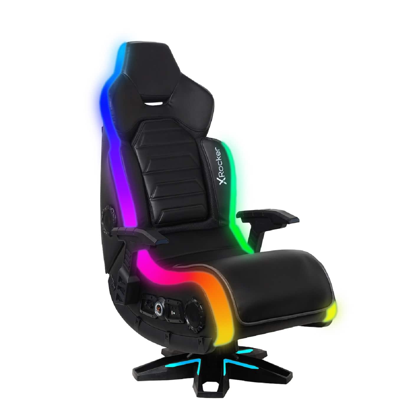 X Rocker - Evo Elite 4.1 Gaming Chair with Built-in Audio Surround Sound System - Black product image