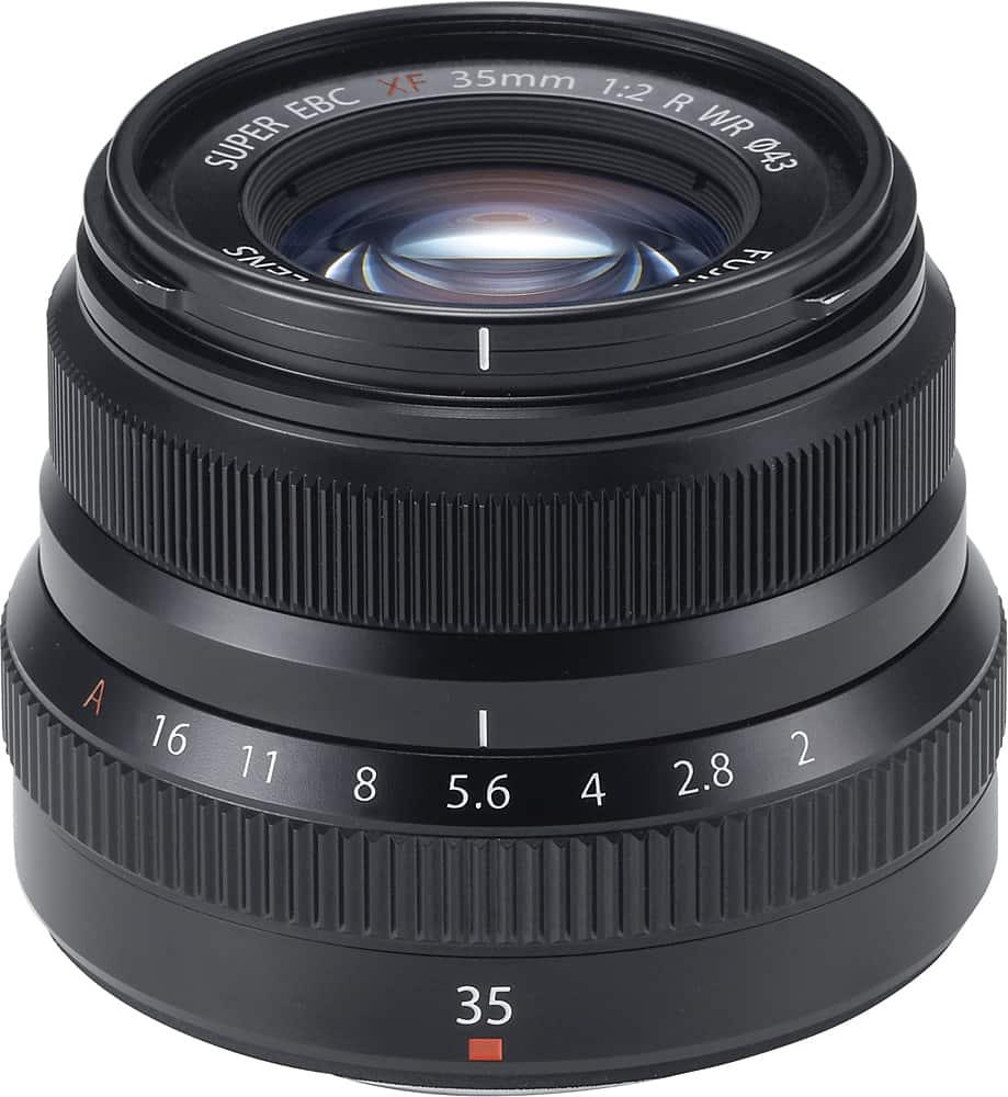 XF 35mm f/2 R WR Standard Lens for Fujifilm X-Mount System Cameras - Black product image