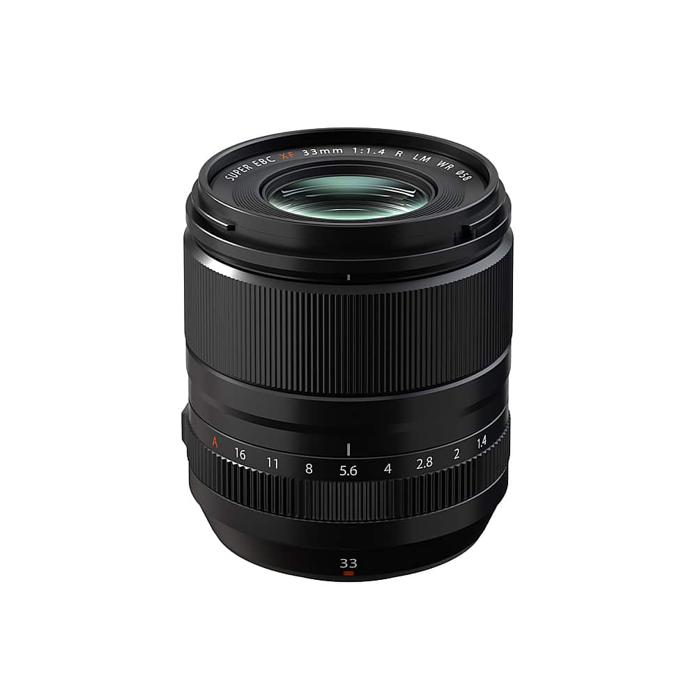 XF33mmF1.4 R LM WR Lens compatible with Fujifilm X Series cameras - Black product image
