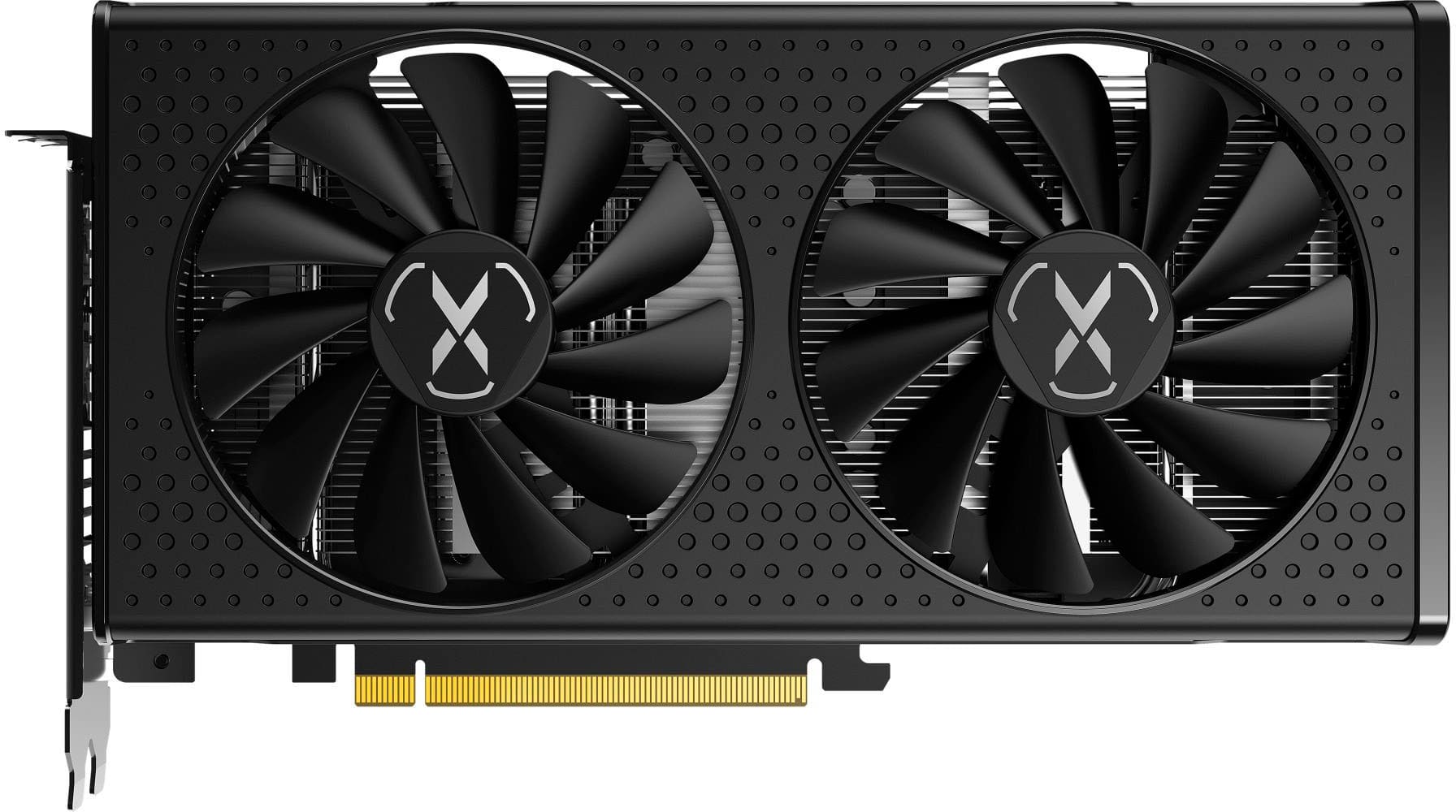 XFX - SPEEDSTER SWFT210 AMD Radeon RX 7600 Core 8GB GDDR6 PCI Express 4.0 Graphics Card - Black product image