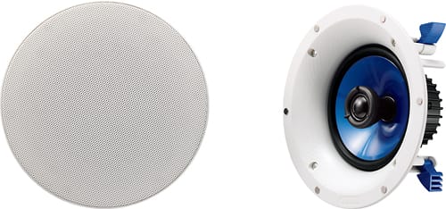 Yamaha - 6-1/2" 2-Way In-Ceiling Speakers (Pair) - White product image