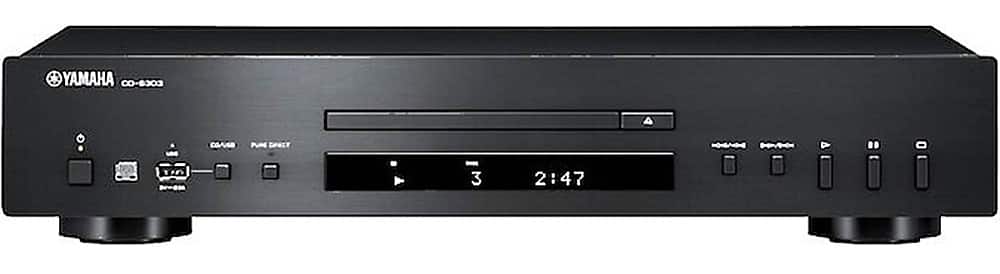 Yamaha - CD-S303 CD Player with Built-in DAC - Black product image