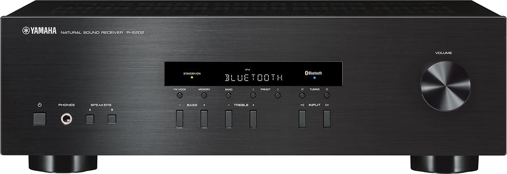 Yamaha - R-S202BL 200W 2-Ch. Stereo Receiver - Black product image