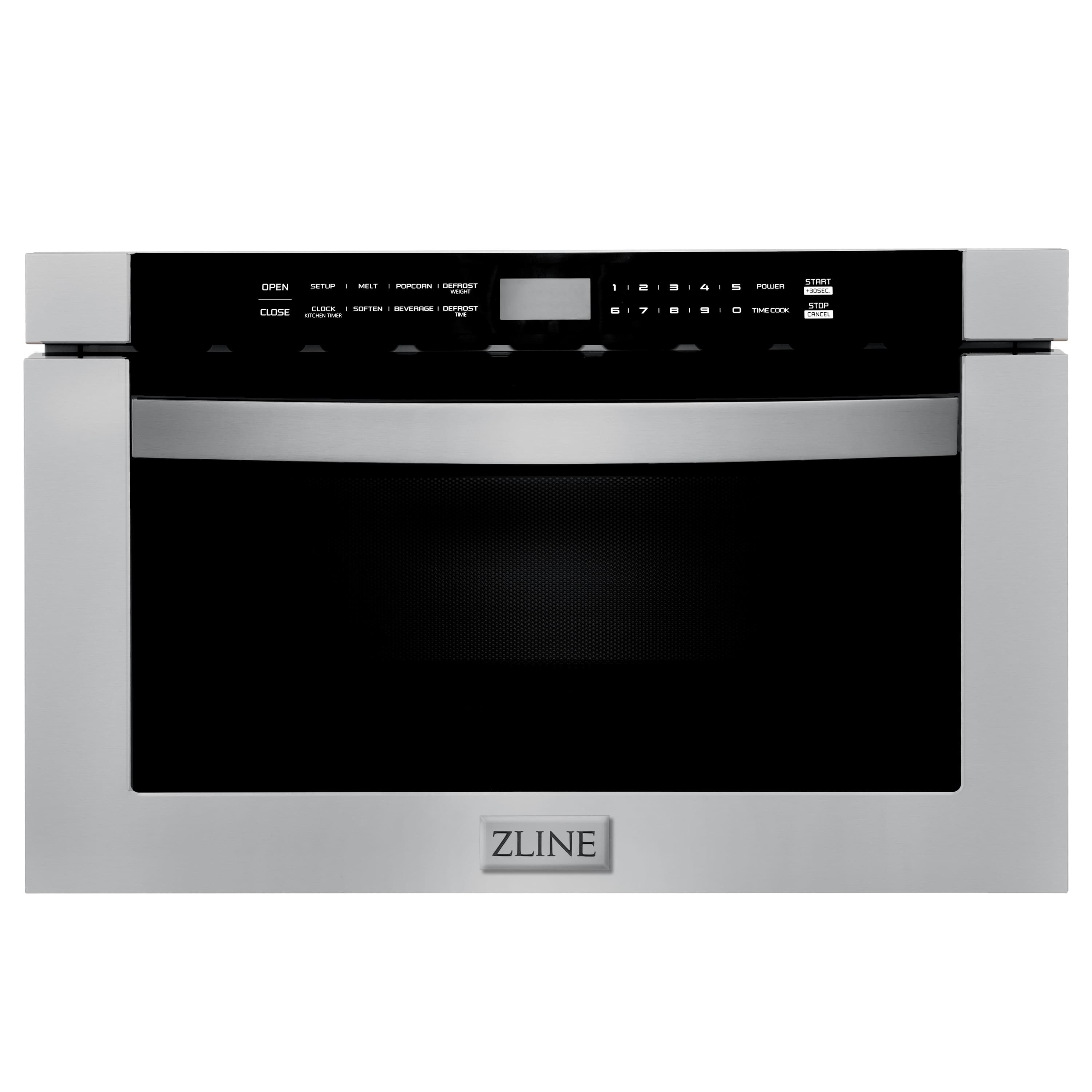 ZLINE - 24 in. 1.2 cu. ft. Built-in Microwave Drawer in Stainless Steel - Silver product image