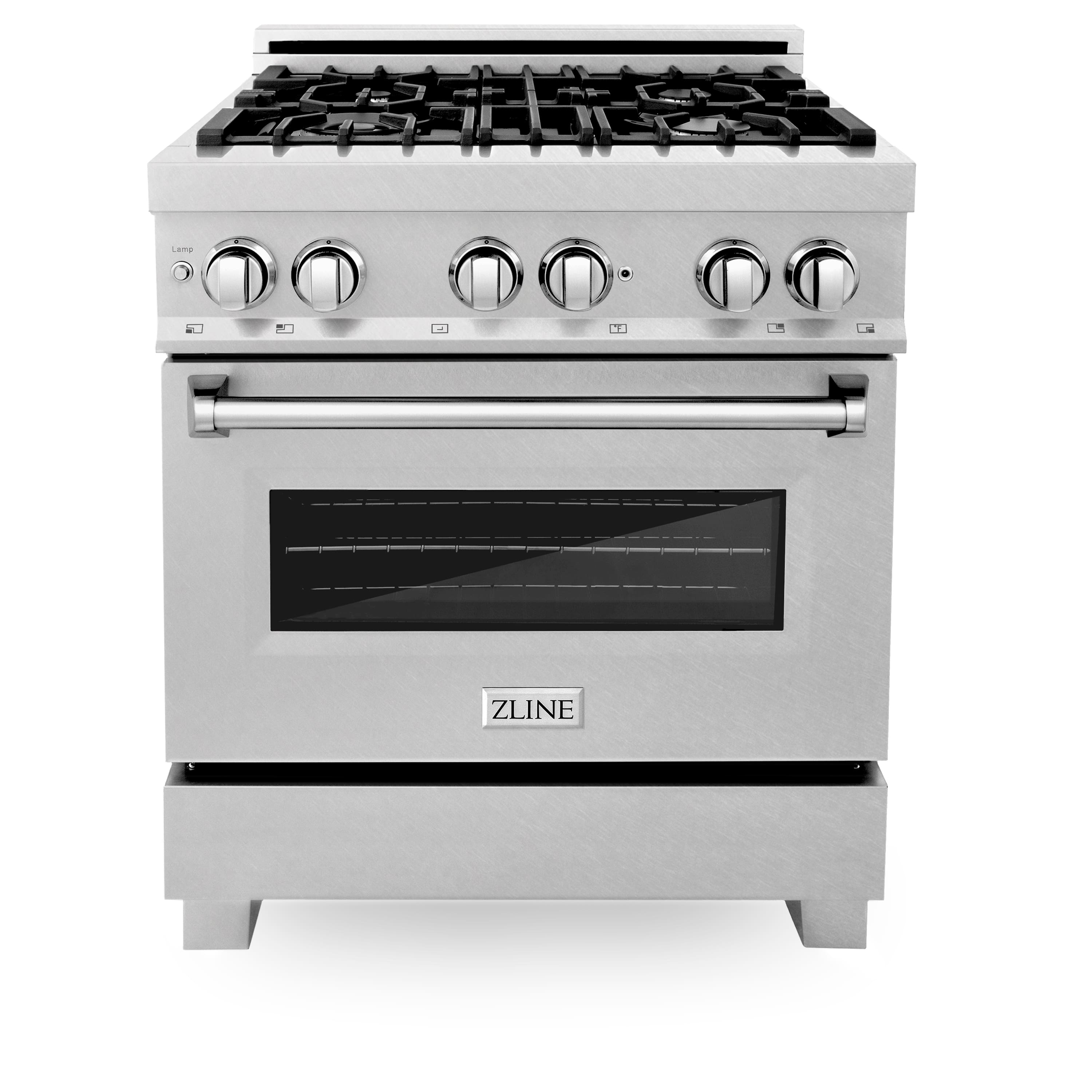 ZLINE - 30 in. Legacy Dual Fuel Range with 4 Burners and Oven (RAS-SN-30) - Satin Stainless Steel product image