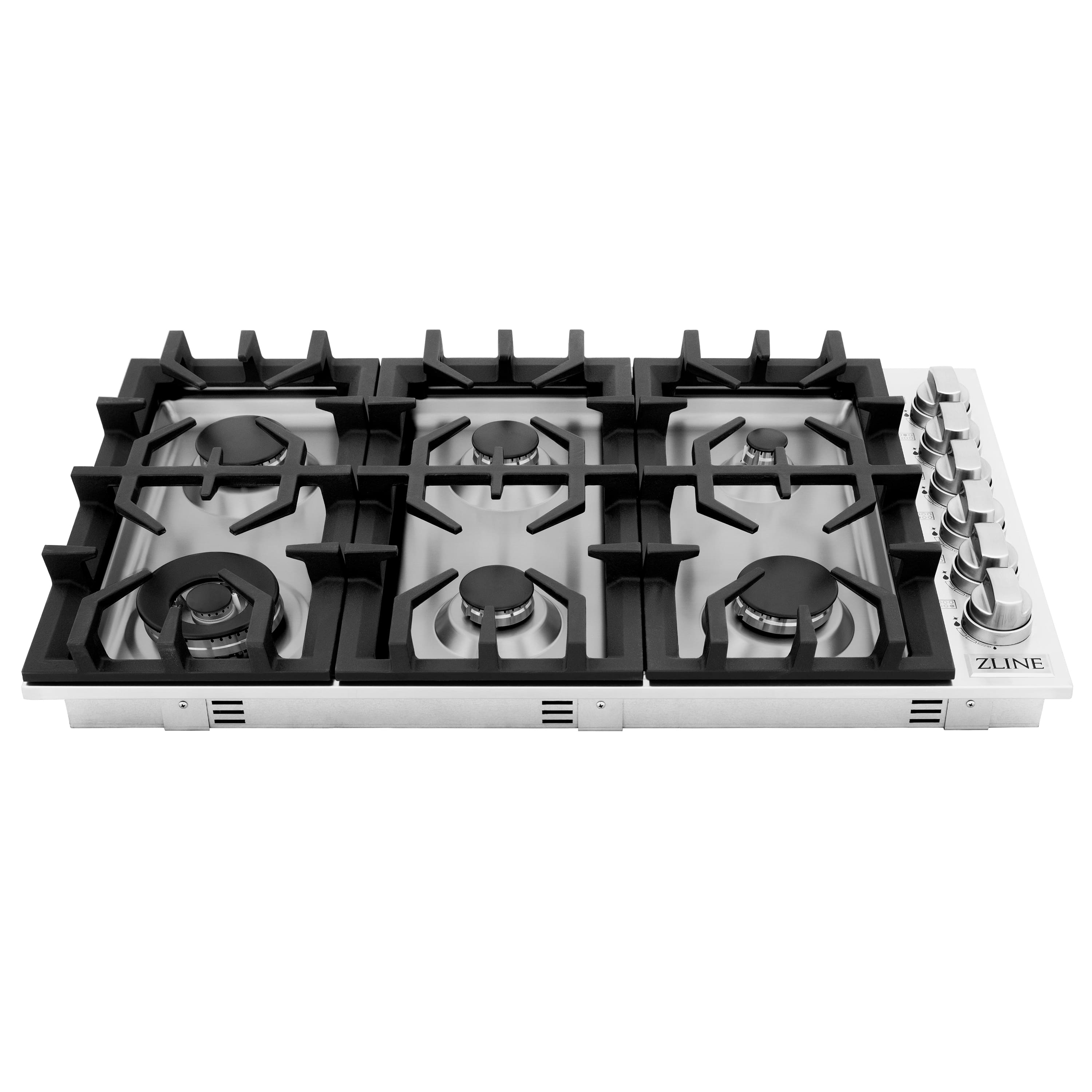ZLINE - 36 in. Gas Cooktop with 6 Burners (RC36) - Stainless Steel product image