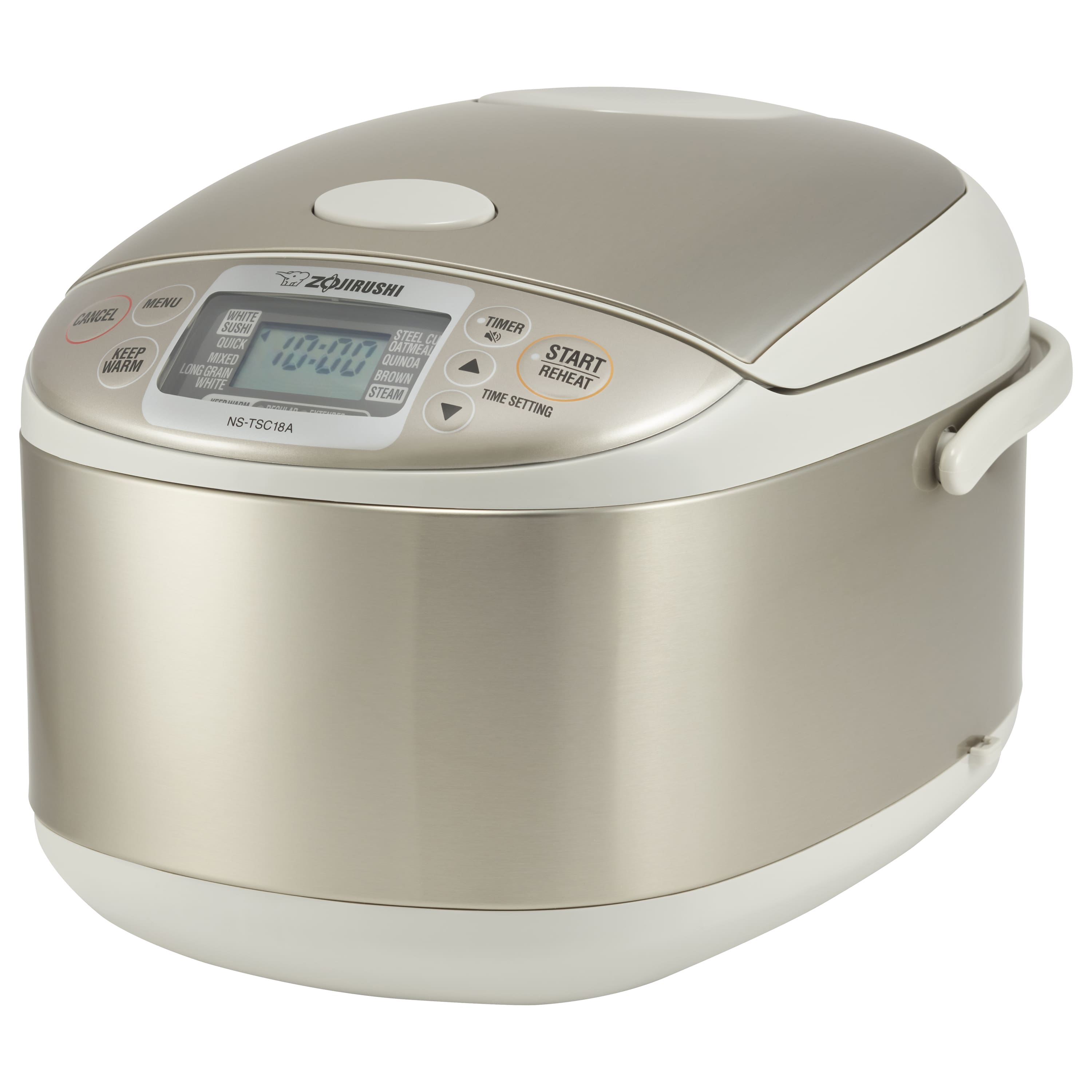 Zojirushi - 10 Cup Micom Rice Cooker & Warmer - Stainless Gray product image