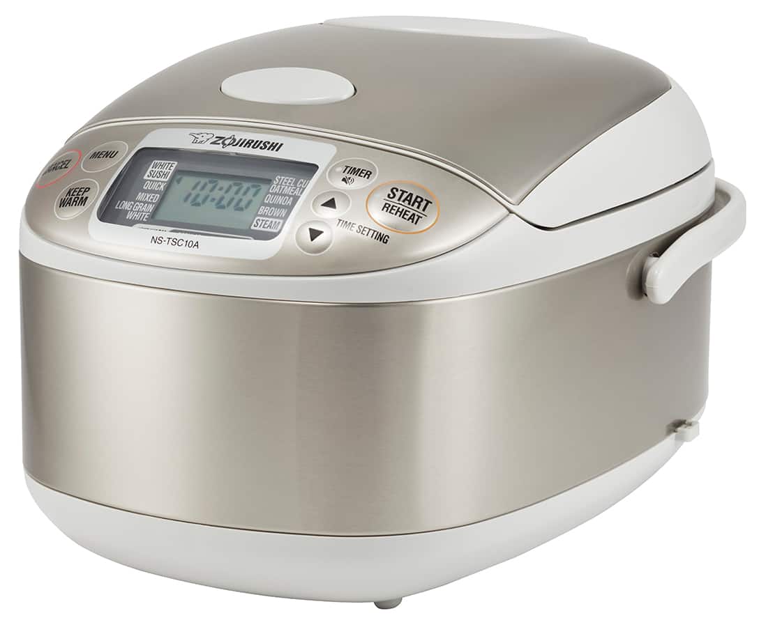 Zojirushi - 5.5 Cup Micom Rice Cooker & Warmer - Stainless Gray product image